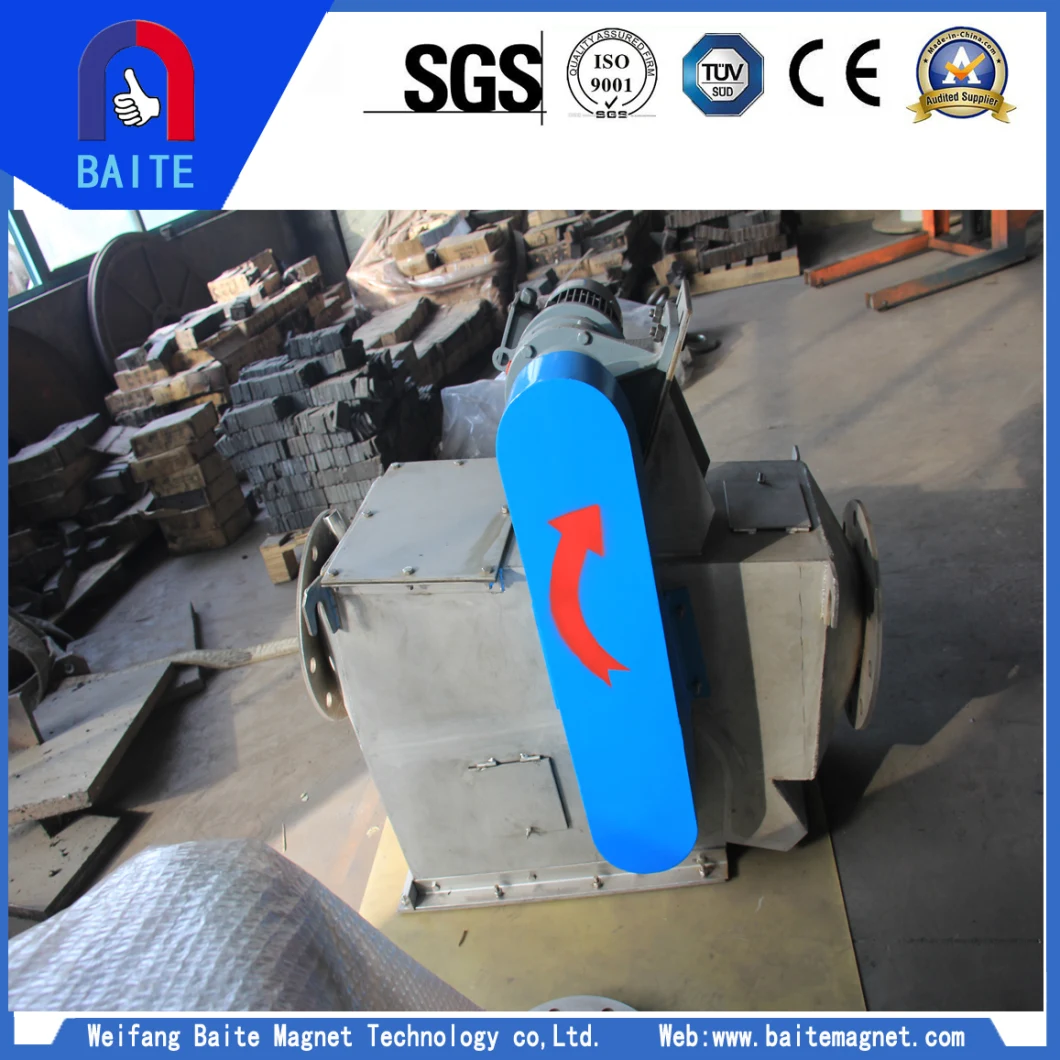 Permanent Pipeline Magnetic Separator in Cement Industry