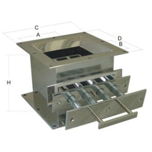 Separation Equipment Quick-Clean Drawer Magnet